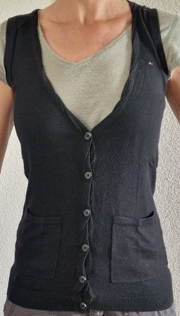 Baumwollweste, Weste, Gilet Tommy Hilfiger Gr. S (Damen)