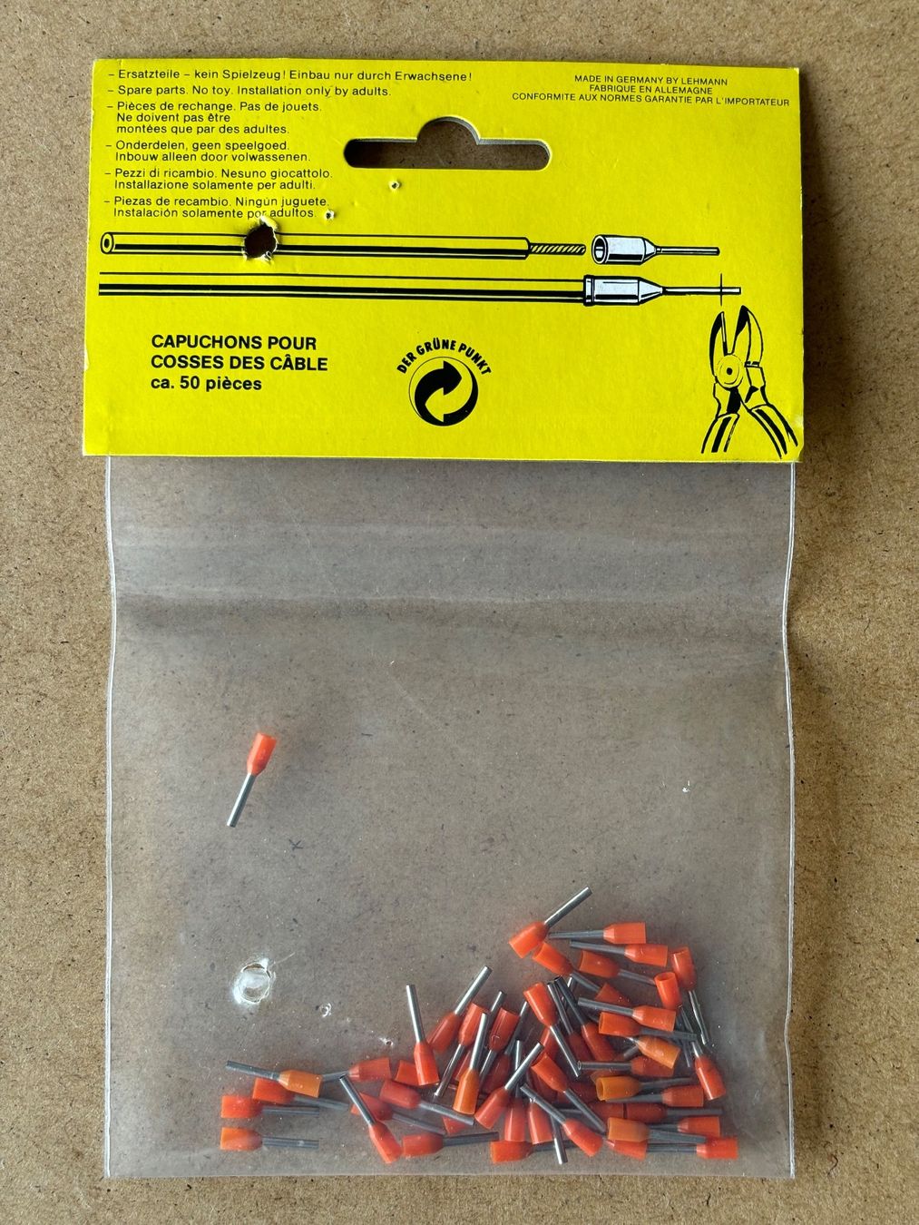 LGB Modellini di ferrovie: LGB 5013 Press Cable Connectors – Nuovo e nell'imballaggio originale da Hauterive NE venduto da eriamch 1