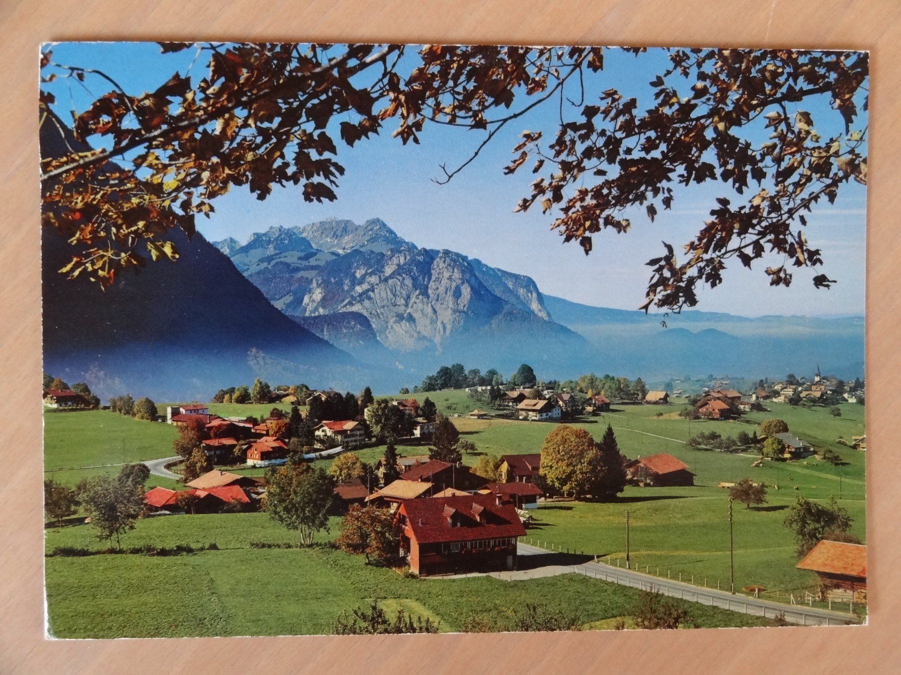 Cartoline postali: Aeschi bei Spiez - année 70 – Usato da St Léonard venduto da Riglin