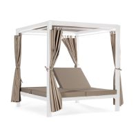Mega Sale!!BIZZOTTO  White Dream Pavillon aus Aluminium -70%