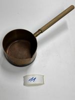 Antiker Kupferstieltopf, Durchmesser 17cm, Nostalgie pur
