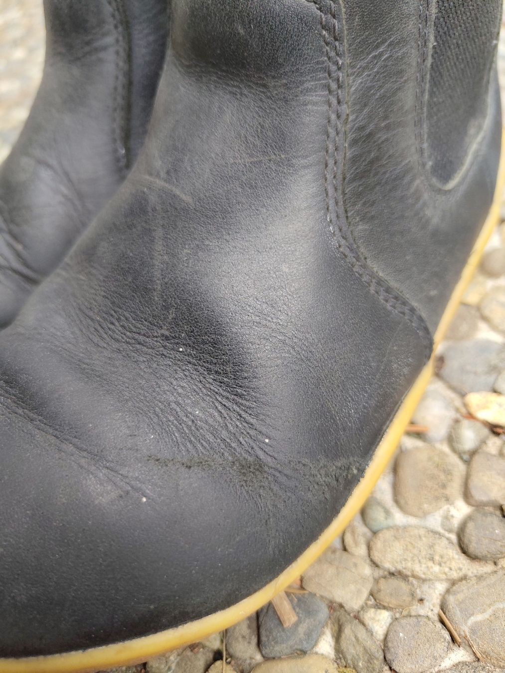 Schuhe für Jungen: Barfuss Leder Stiefel Grösse 32 – Gebraucht aus Stetten AG von mooncreek 4