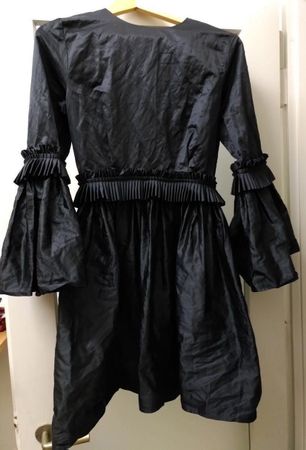 Schwarzes Kleid (Other Theory) S, passt Maison Margiela