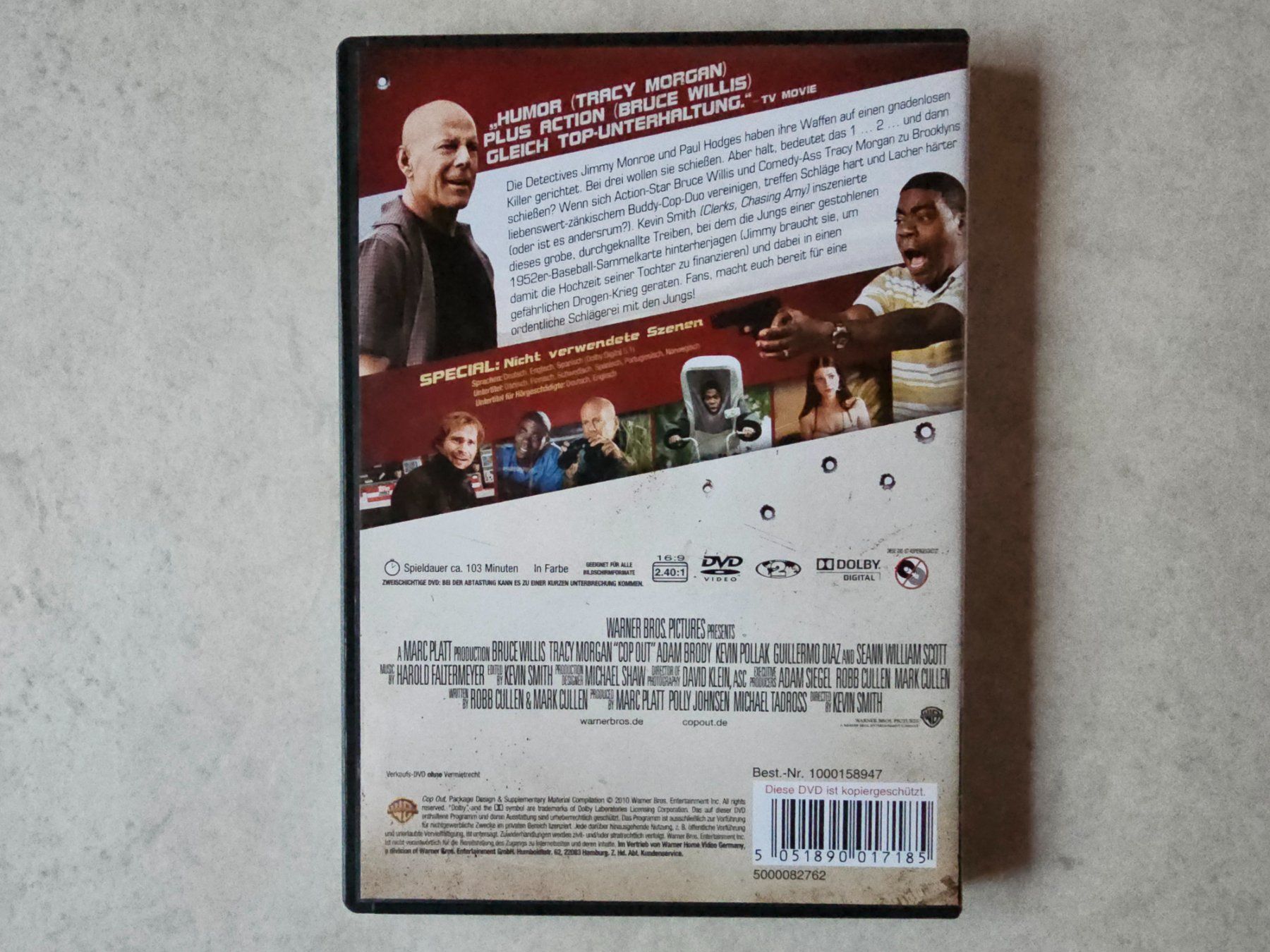 Tutti i DVDs: Cop Out  -  Gelden und entsichert – Usato da Schneisingen venduto da backstore24 1