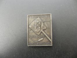 Altes Abzeichen Eidg. Hornusserfest Biel Bienne 1939