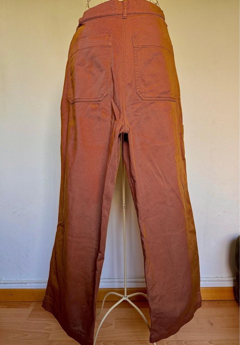 Max Mara Pantaloni: MaxMara Weekend Trousers Size 6 Rust Brown - Cotton Blend – Nuovo (secondo la descrizione) da Kilchberg ZH venduto da Suisse500 1