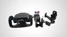 Saitek Pro Flight Yoke System – Yoke + 3-Lever Quadrant