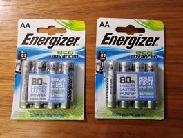 Energizer eco Advanced AA Batterien / 8 Stück Batterie