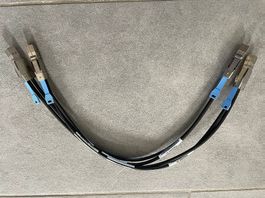 4xNetApp Mini-SAS HD Kabel 112-00435 (X66030A), 0.5m, 12Gbps