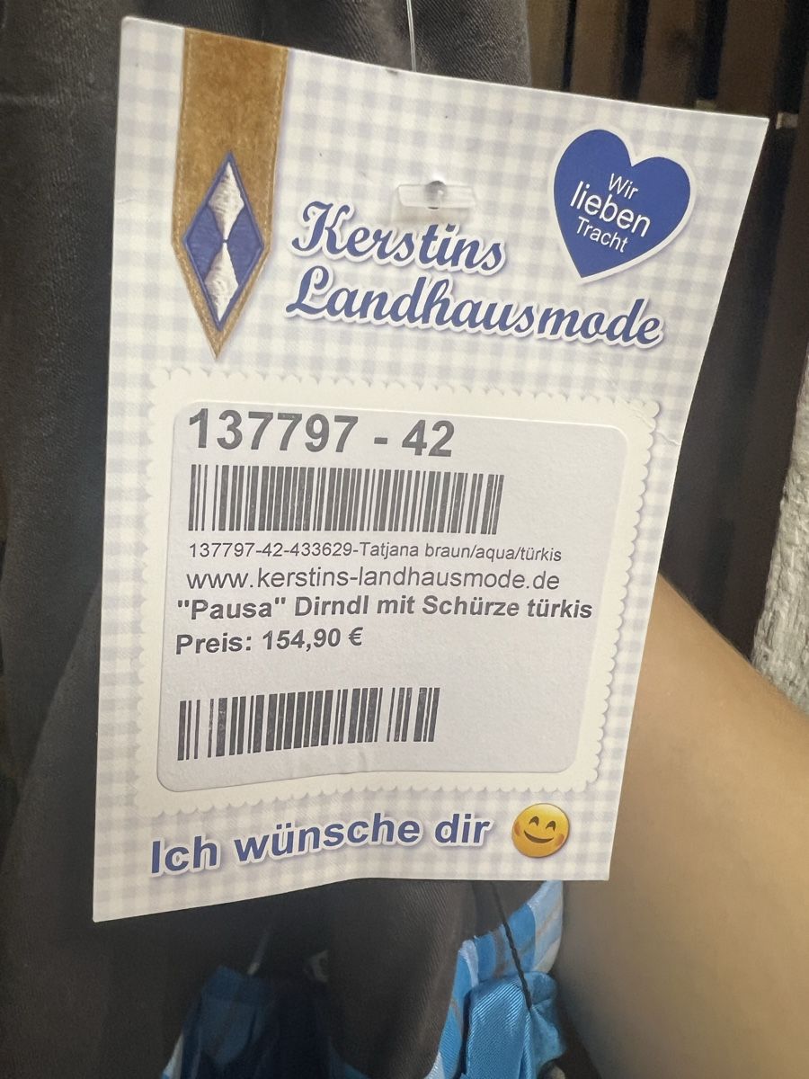 Costumi: Spieth & Wensky Dirndl – Nuovo e nell'imballaggio originale da Flims Dorf venduto da chauy 3