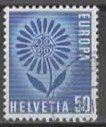 CH 1964 Nr. 411 EUROPA - mit Emblem  ( (17