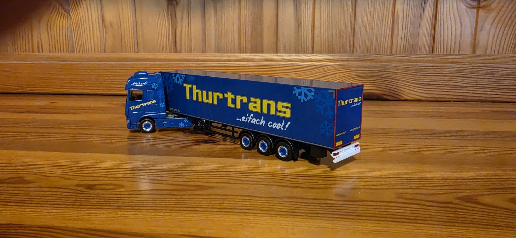 Herpa Modellini d'auto: Herpa Thurtans Lastwagen Modell 1:87 – Nuovo e nell'imballaggio originale da Bettlach venduto da United83 1