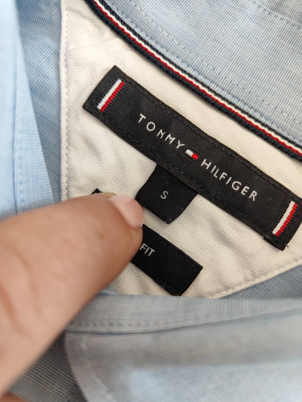 Tommy Hilfiger Camicie: Hilfiger Herren Hemd Gr S – Nuovo (secondo la descrizione) da Langnau am Albis venduto da Judithsebi 1