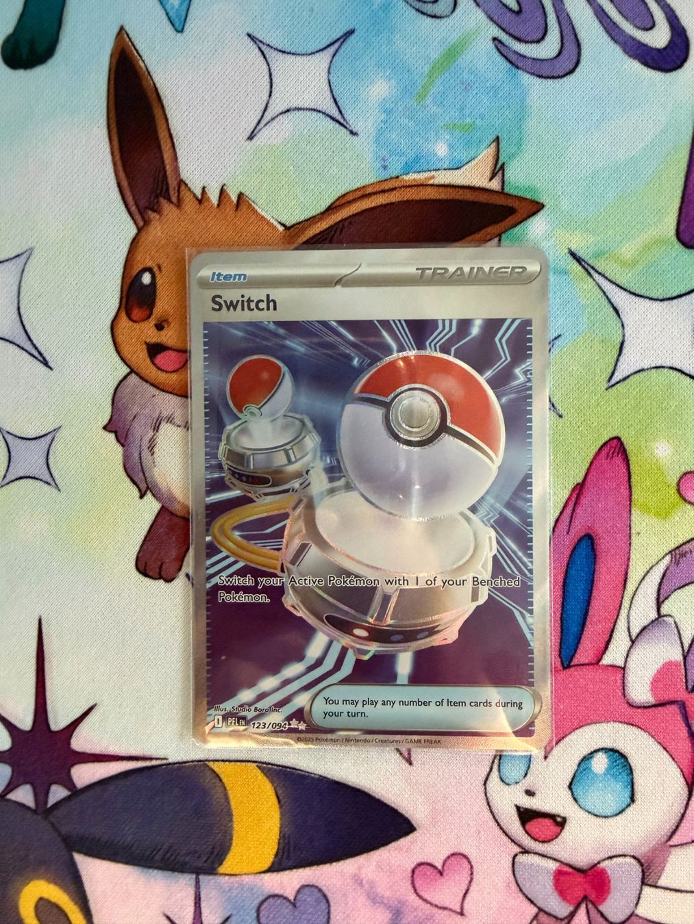 Pokémon Carte collezionabili: Pokemon Switch 123/094 PFL – Usato da Grindelwald venduto da TSG-G-Town