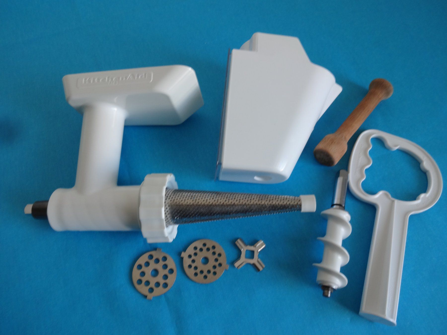 Kitchenaid Elettrodomestici da cucina: KitchenAid Fleischwolf u. Pürieraufsatz – Nuovo (secondo la descrizione) da Frauenfeld venduto da rey06 3