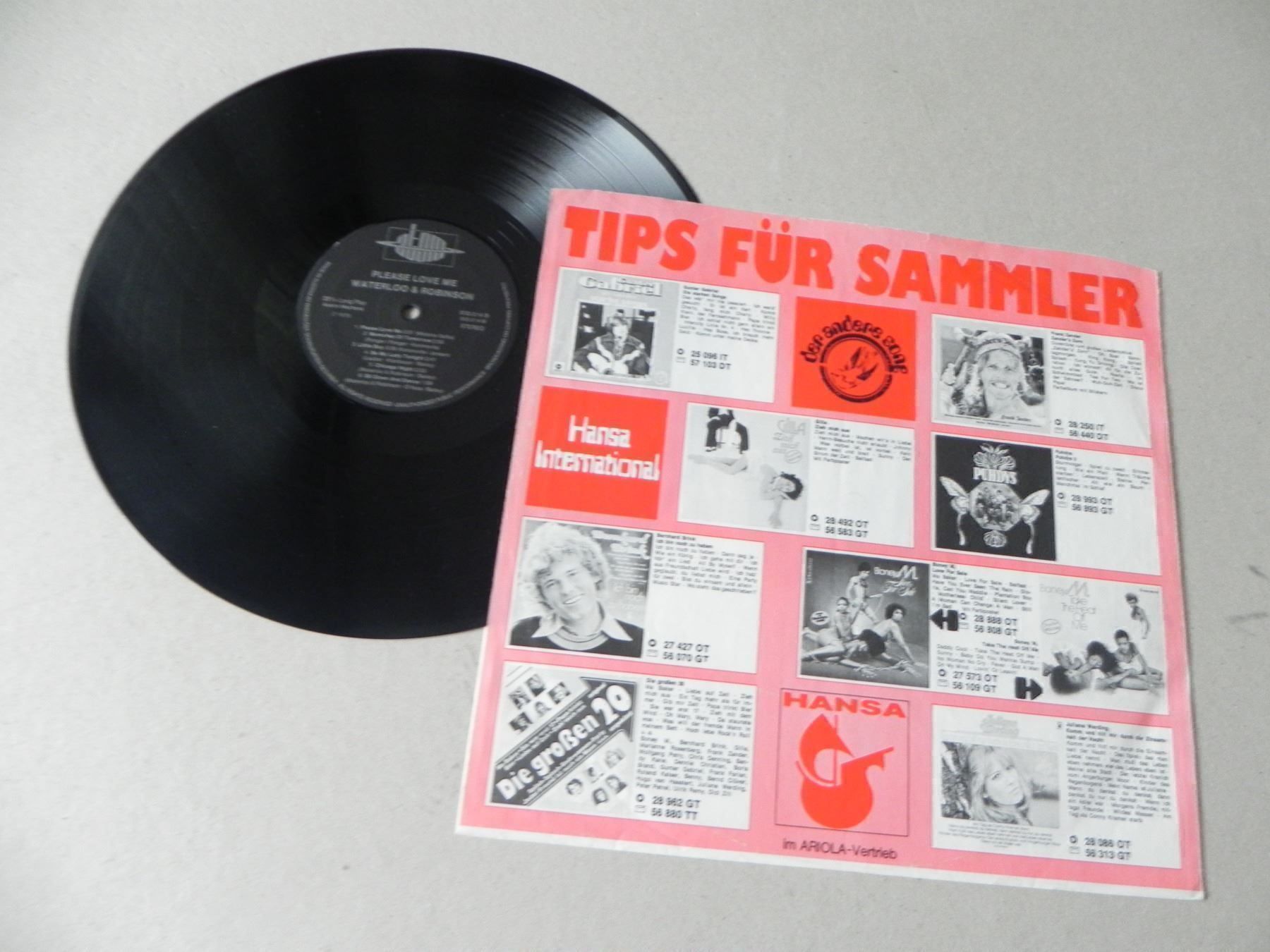 Autographes: LP Autogramm Waterloo & Robinson 1975 – D'occasion à Siebnen par krimsie 4
