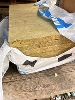 Steinwolle Dämmplatten unbenutzt 120x625x4cm 8 Stück gratis.