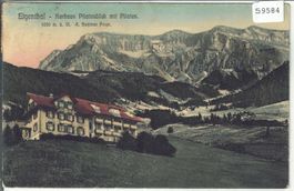 Eigental - Kurhaus Pilatusblick mit Pilatus - coloriert