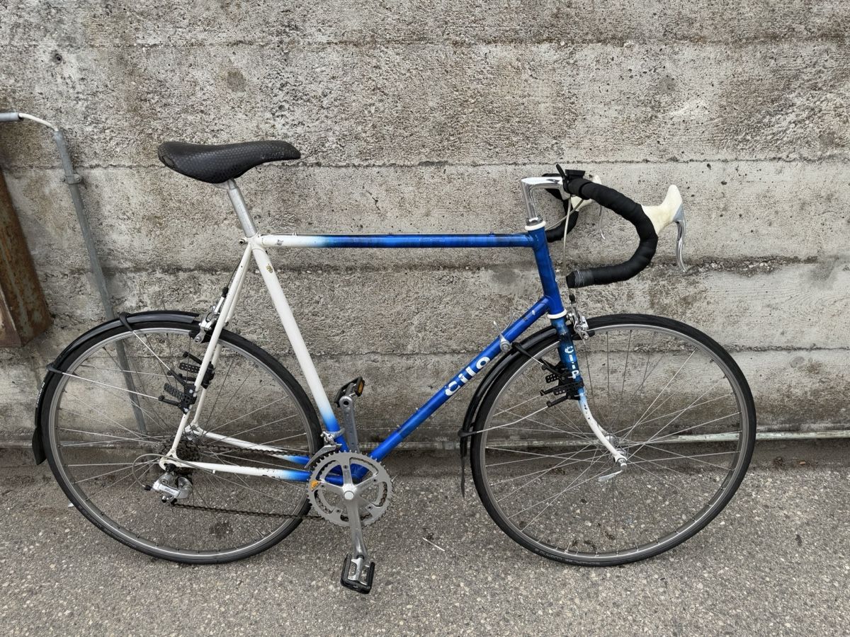 Biciclette: Vélo de course Cilo bleu blanc utilisé – Usato da Yverdon-les-Bains venduto da hal_jq27 1
