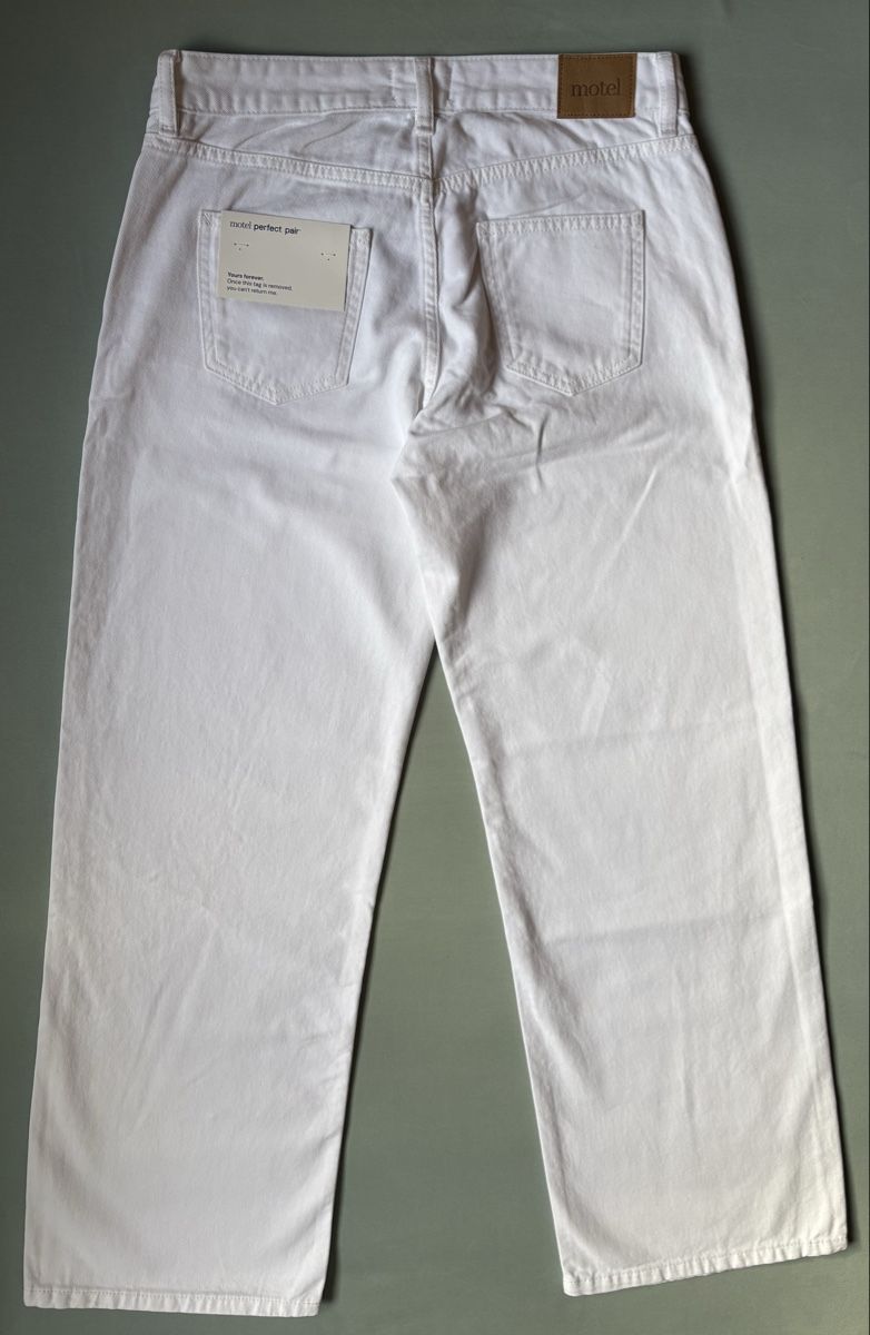 Motel Rocks Jeans in True White - Neu mit Etikett (Neu und ...