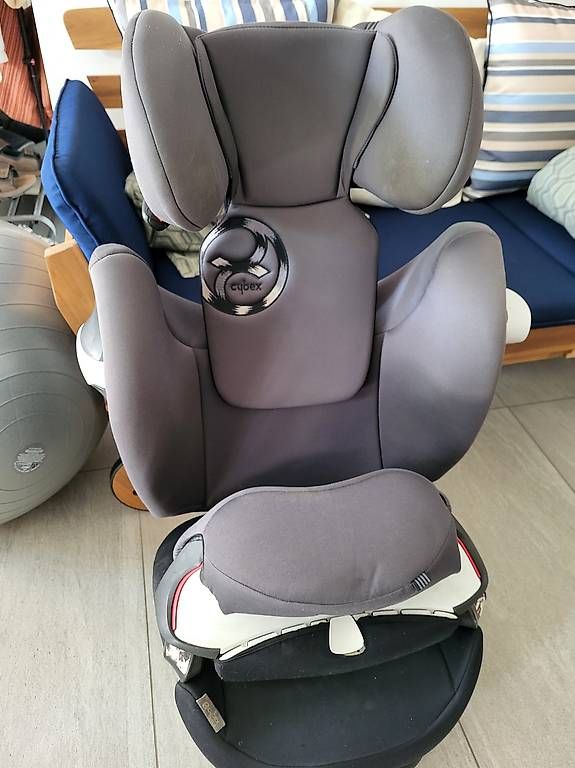 Cybex Hochstühle: Seggiolino auto CYBEX Solution M-Fix grigio usato – Gebraucht aus Manno von dan_kz5l 1