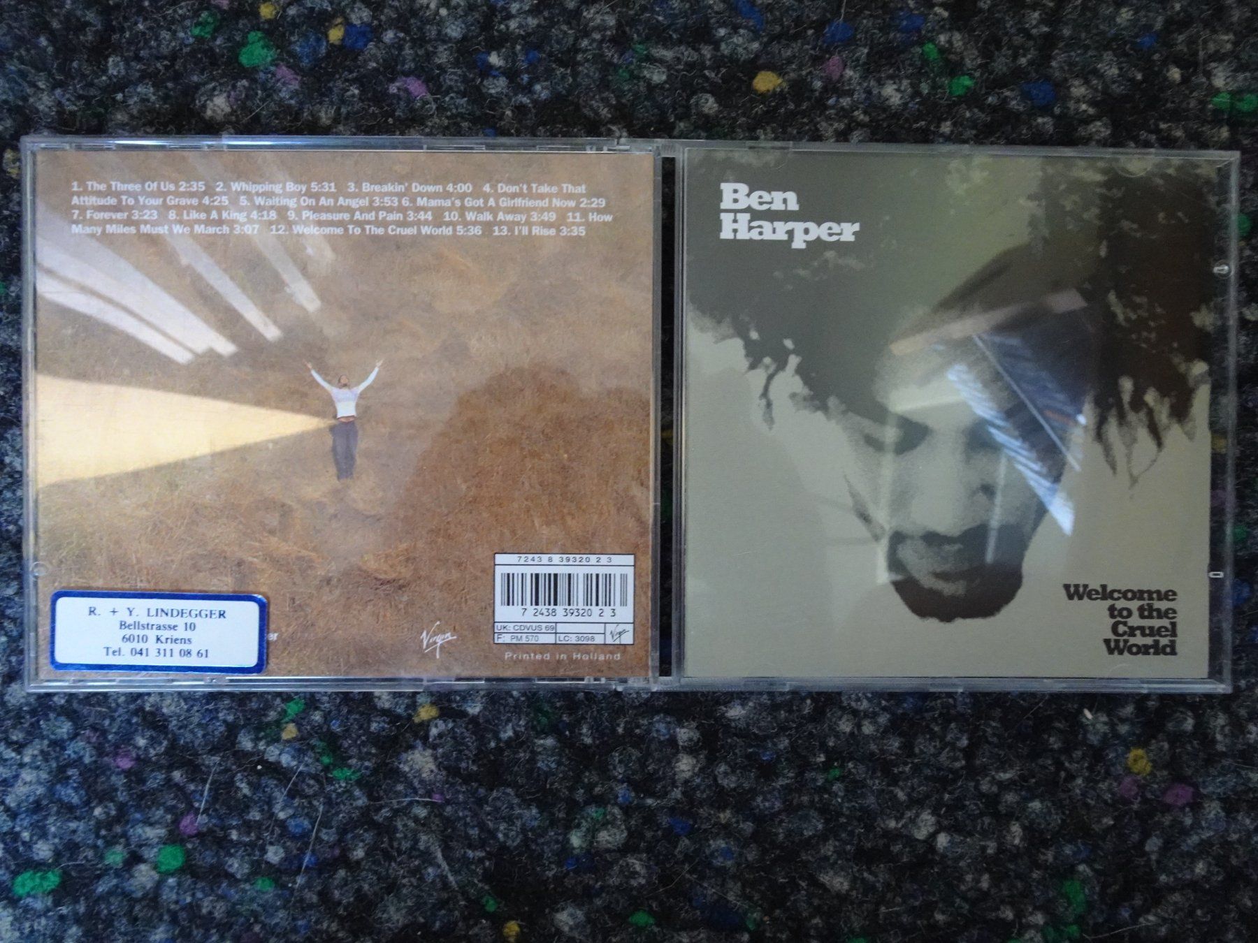 CDs: CD : Ben Harper – Gebraucht aus Lotzwil von Kiddis