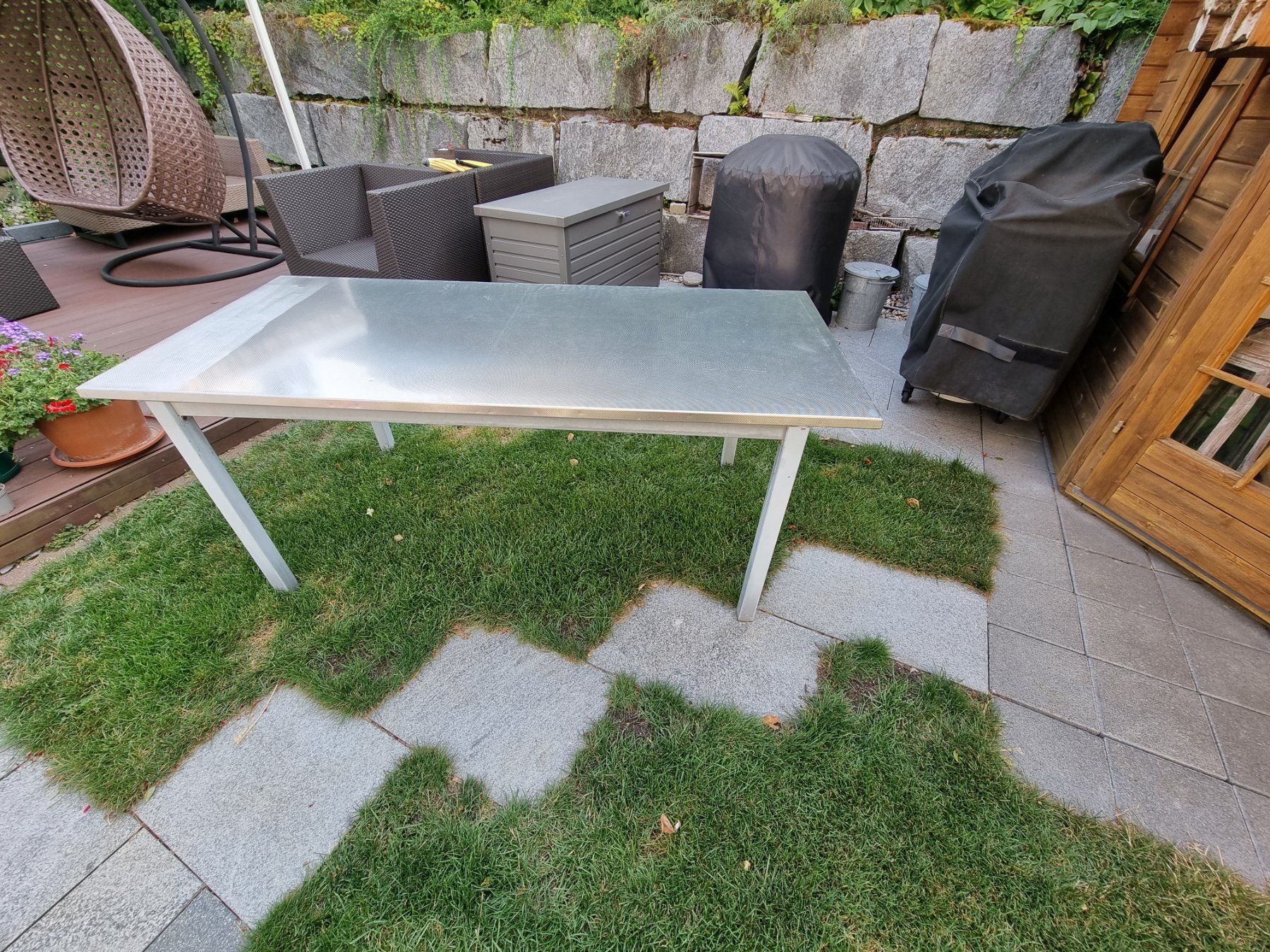 Tables: Gartentisch 180 x 80 cm – D'occasion à Rüschlikon par Igel4