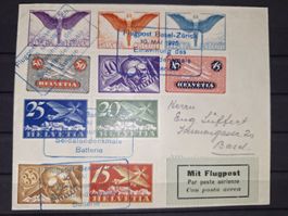 Flugpostbrief Soldatendenkmal F3 - F12