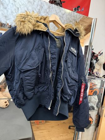 Alpha Jacke Dunkelblau