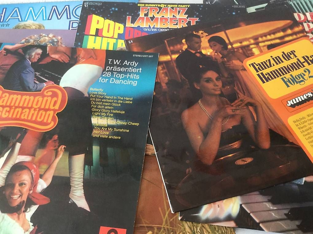 Dischi in vinile: 9 Langspielplatten Akkordeon/Hammond – Usato da Allschwil venduto da Feigenbaum