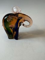 Murano Glas Elefant, Vintage, bunt, hübsche Deko!