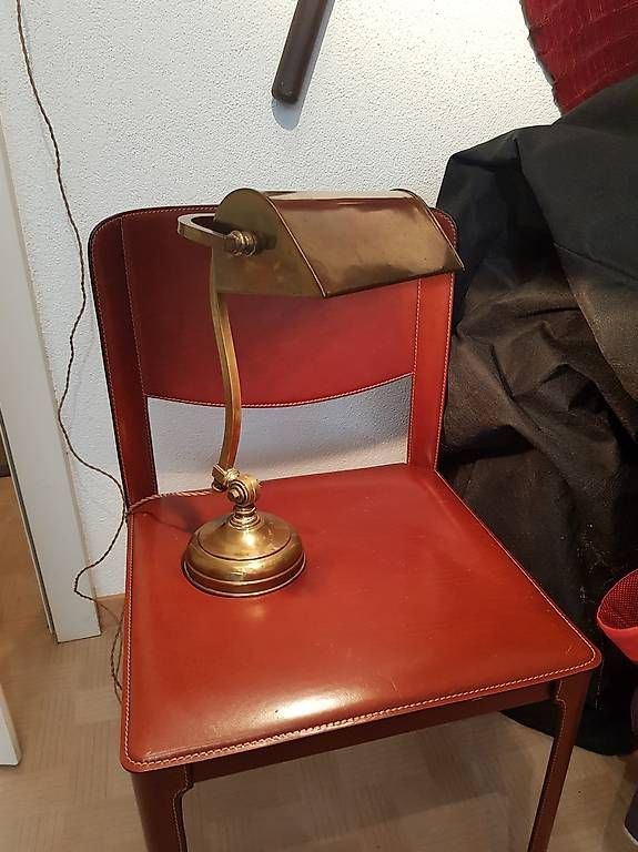 Lampade: Lampe Antik Tischlampe Bürolampe – Usato da Uetikon am See venduto da kil_zky5 2