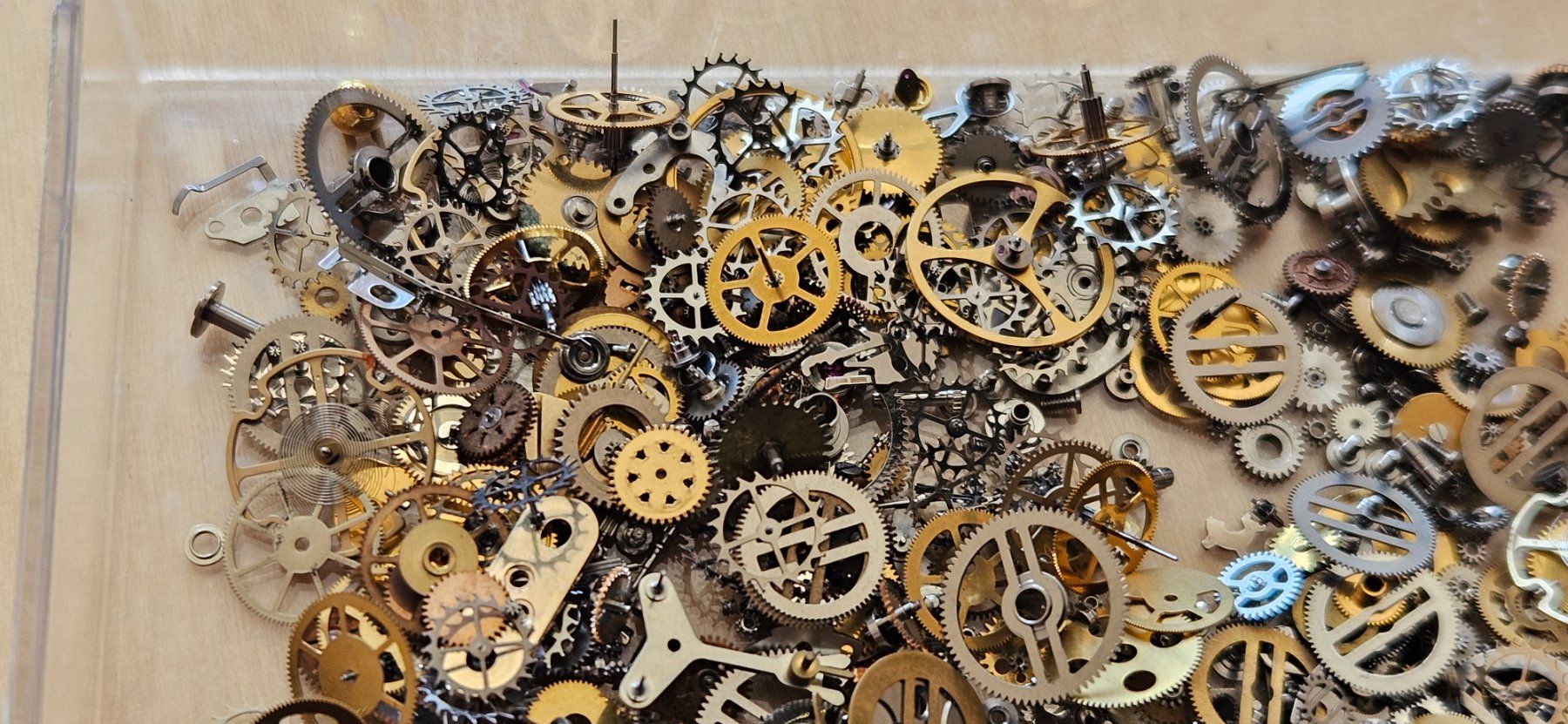 Montres: Diverse Uhrwerk Komponenten zum Basteln ect. – D'occasion à Lenk im Simmental par oli66661 1