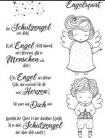 Silikonstempel Schutzengel Engelspost