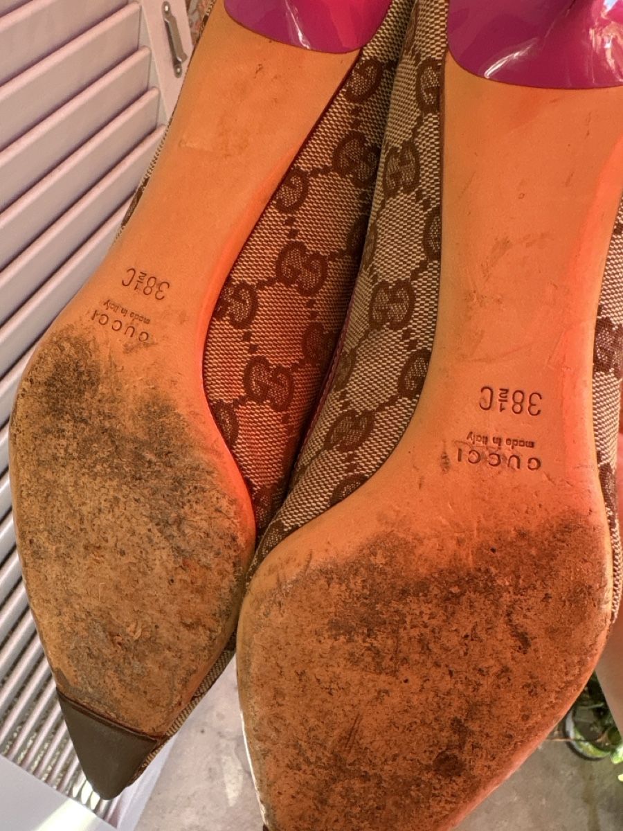 Gucci Chaussures femmes: Gucci Canvas Pumps Y2K – D'occasion à Bern par LoveVintageY2K 4