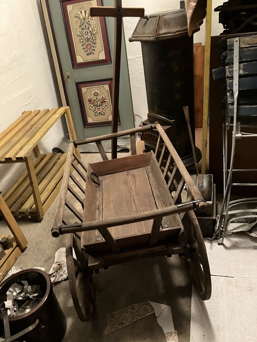 Carrelli di trasporto: Leiterwagen antik – Usato da Zürich venduto da ylluw50 2