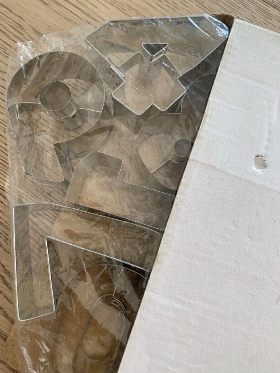 Alle Werkzeuge:  9 Metallic Big Number Cookie Cutters Set – Gebraucht aus Immensee von vgitter 1