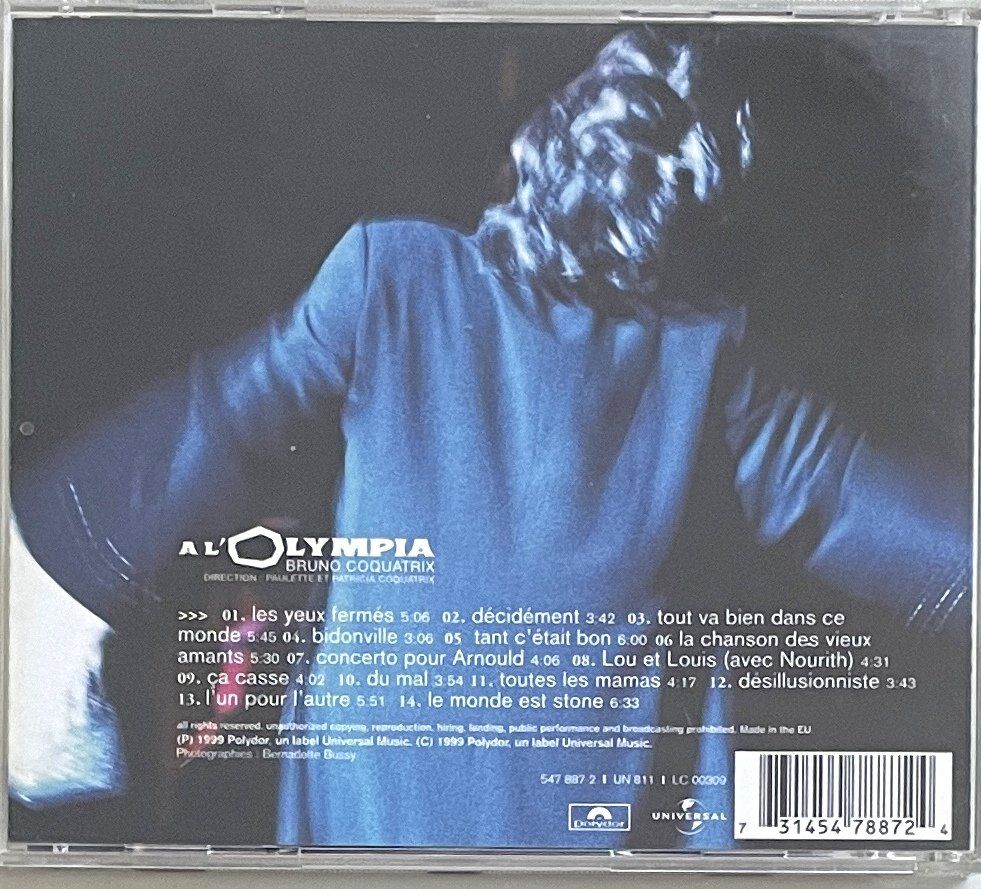 CDs: Maurane - A l'Olympia – Gebraucht aus Savagnier von Ne2065 1