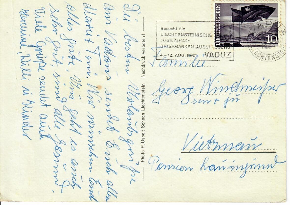 Cartes postales: Liechtenstein – D'occasion à Hochdorf par Ziegel-16 1