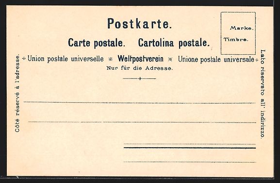 Cartes postales: Lithographie Chur, Gruss vom Grida – D'occasion à Berlin par bartko-reher 1