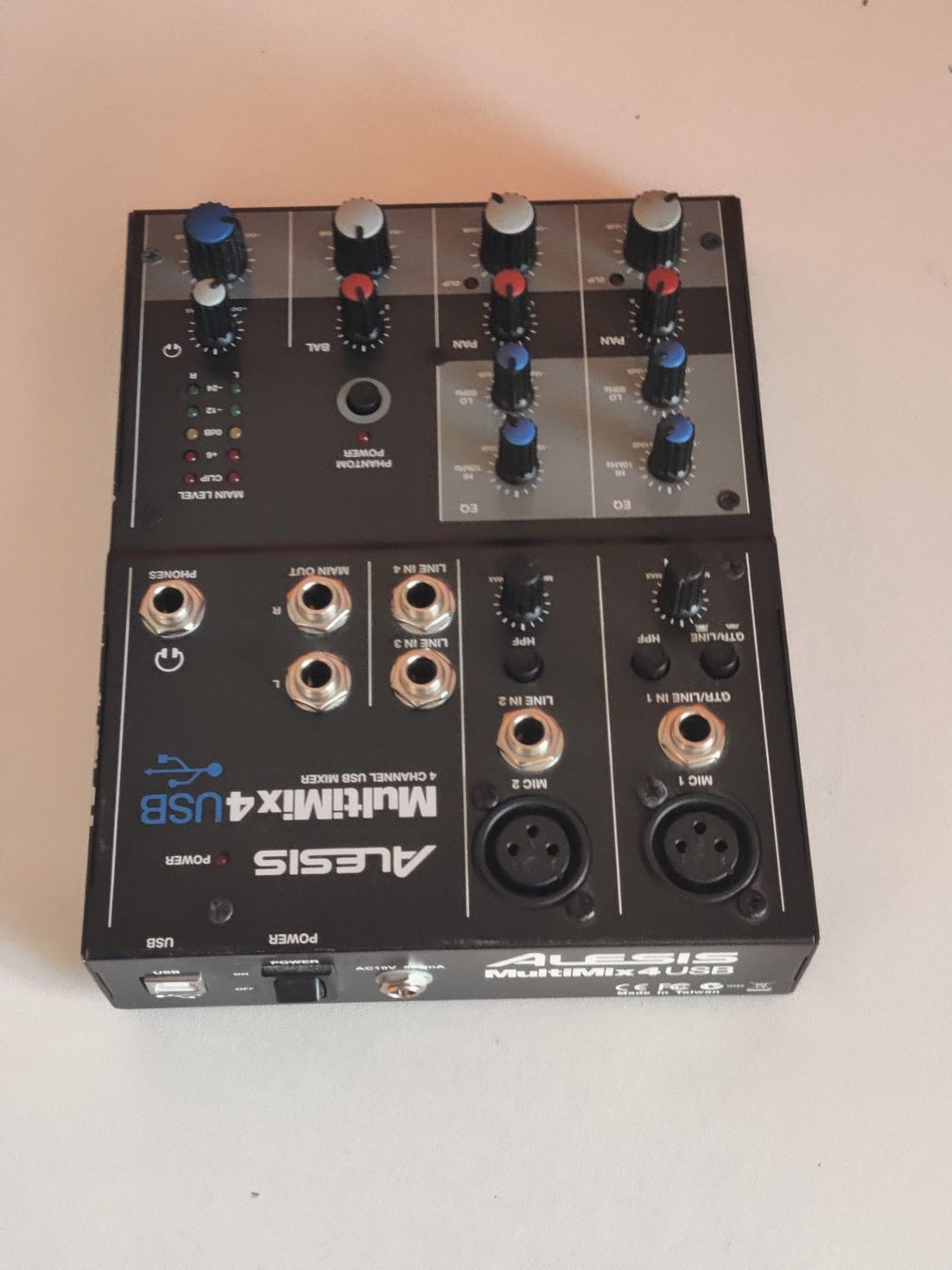 Alesis Console di mixaggio: DISC Alesis MultiMix 4 USB, 4-channel USB Mixer – Usato da Viganello venduto da XTECHSTOREX 5