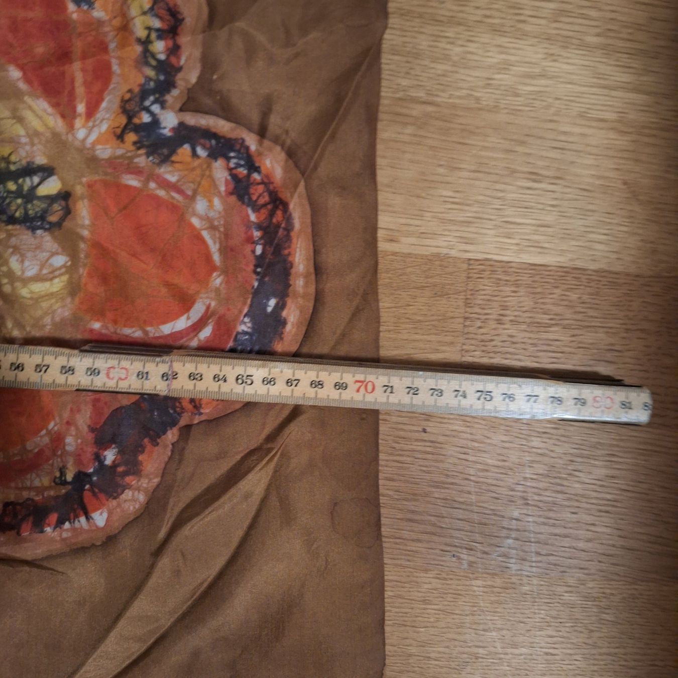 Foto & Immagini: Vintage Seide Batik Bild Blume (2) – Usato da Winterthur venduto da Goldpipau 7