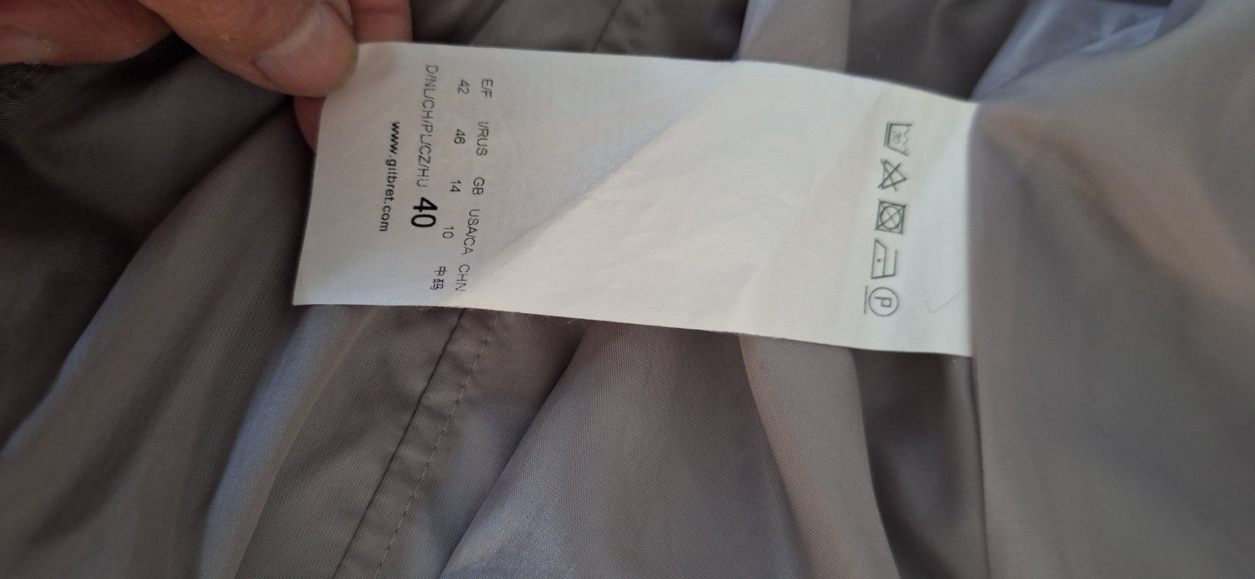 Mäntel: Trench-coat gris taille 40 – Gebraucht aus St-Triphon von Jldr0 5