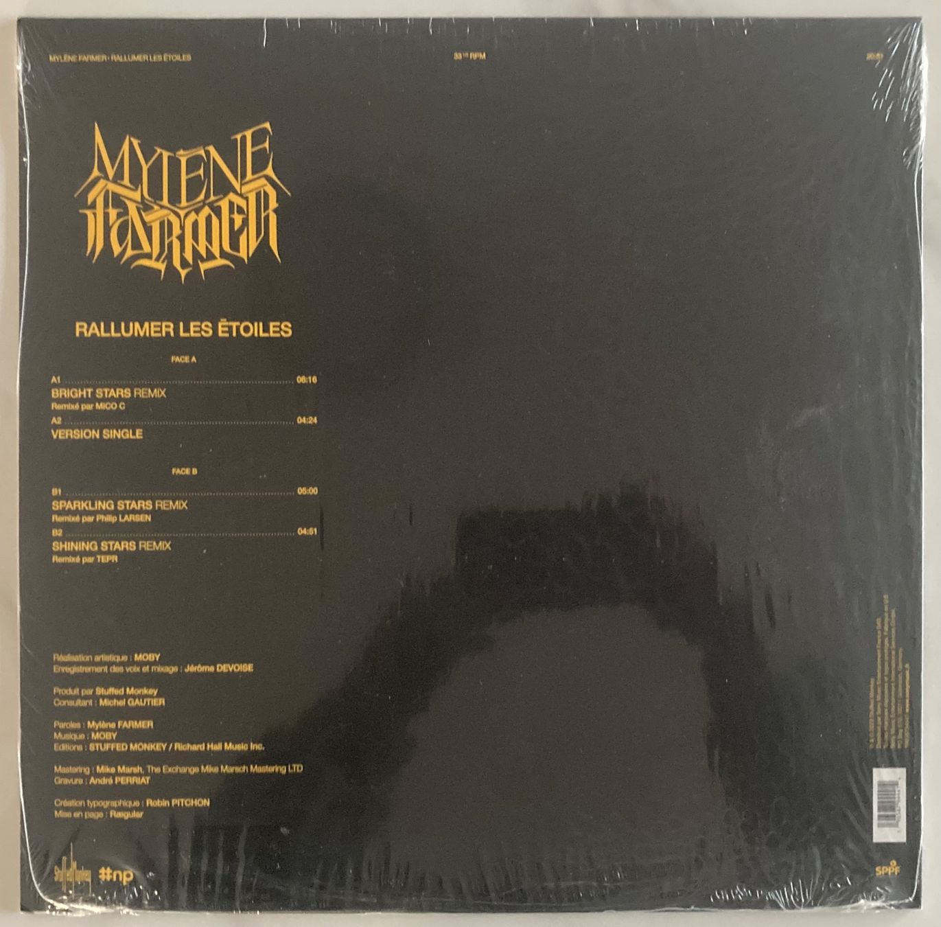 Dischi in vinile: MYLÈNE FARMER - RALLUMER LES ÉTOILES – Nuovo e nell'imballaggio originale da Poliez-Pittet venduto da Newtown-Records 1