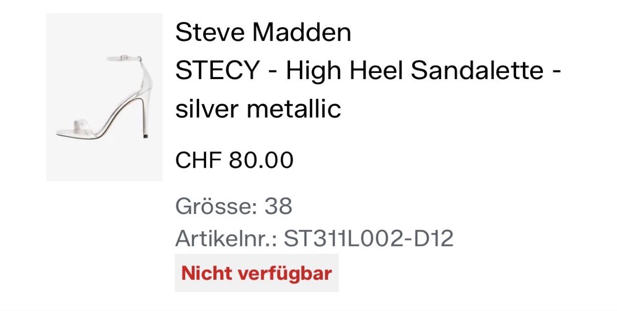 Steve Madden Scarpe da donna: Steve Madden High Heels – Usato da Wangs venduto da SarahMeier1999 1