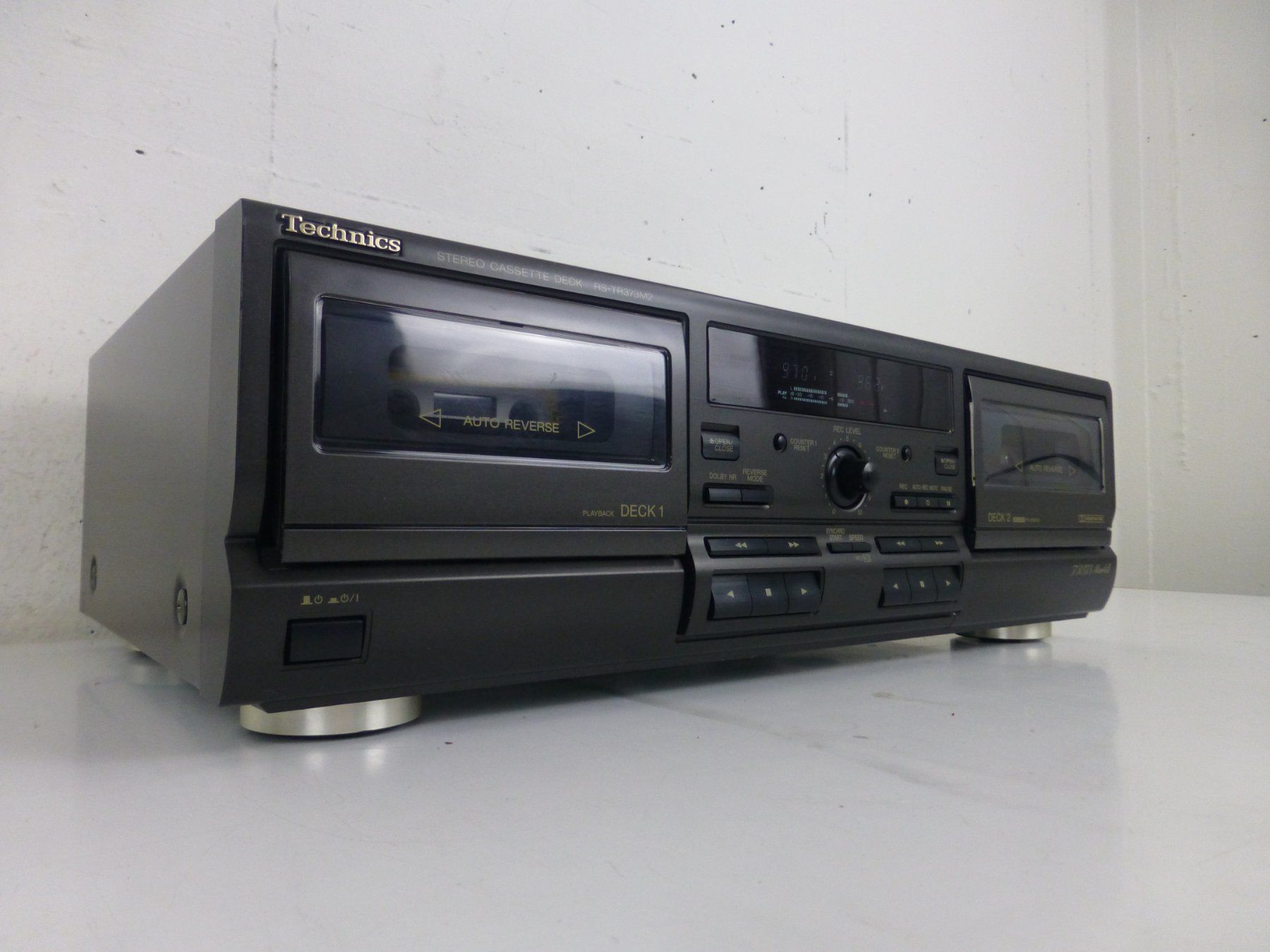 Technics Lettore multimediale & Streamer: Technics RS-TR 373 Mark II Top Doppel-Kassettendeck – Usato da Fahrweid venduto da gruenezahn 1