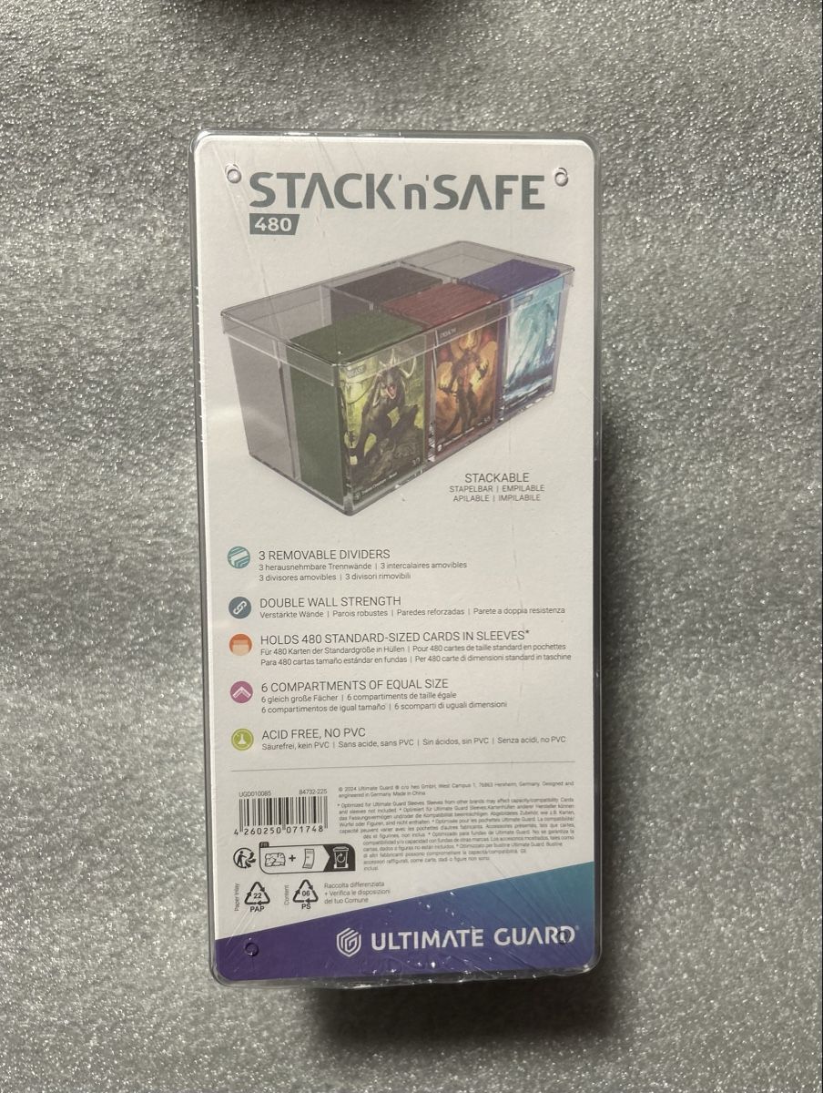 Pokémon Carte collezionabili: Ultimate Guard - Stack 'n' Safe Card Box OVP – Nuovo e nell'imballaggio originale da Wildhaus venduto da collectony 1