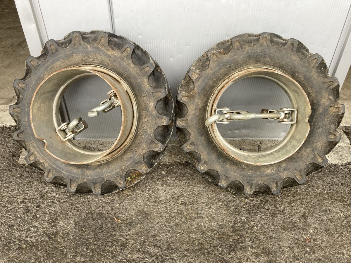 Pneumatici & Ruote complete: Doppelrad für Motormäher – Usato da Grabs venduto da lomag