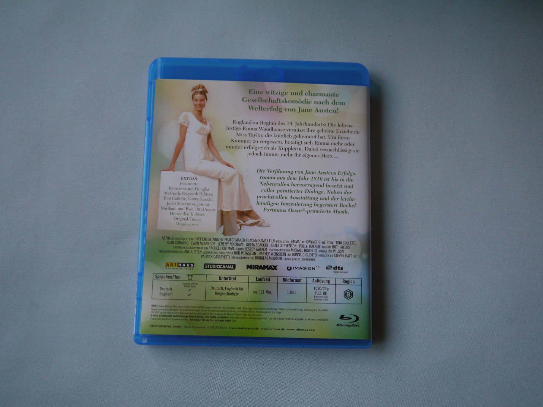 Tous les DVDs: EMMA (1996) Gwyneth Paltrow – D'occasion à Hagendorn par Blaf 1