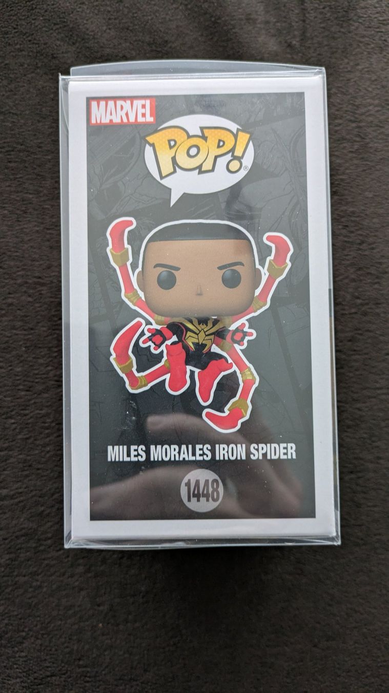 Funko Pop! Marvel #1448 – Miles Morales Iron Spider Chase (Édition Limitée) – Neuf